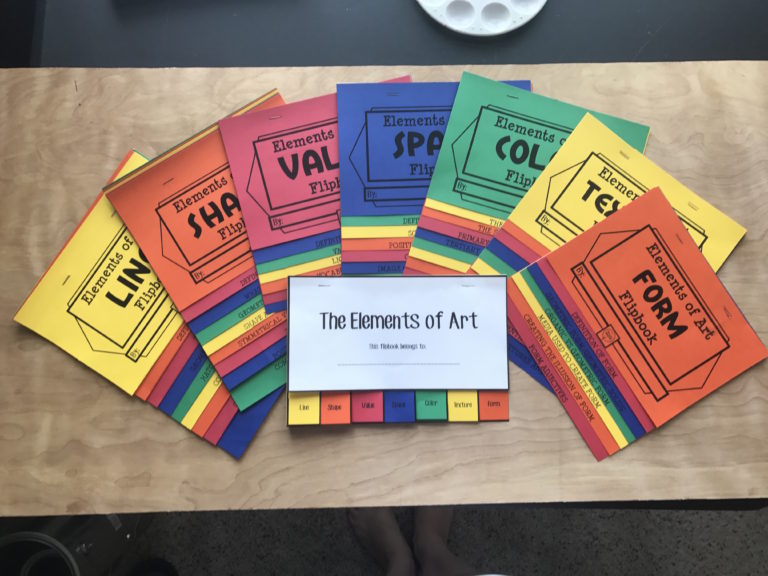 The Elements of Art Flipbook Bundle