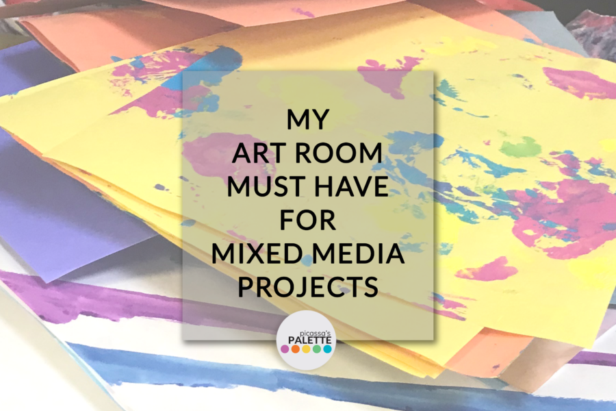 BLOG TITLE: MY ART ROOM MUST HAVE FOR 2D MIXED MEDIA PROJECTS